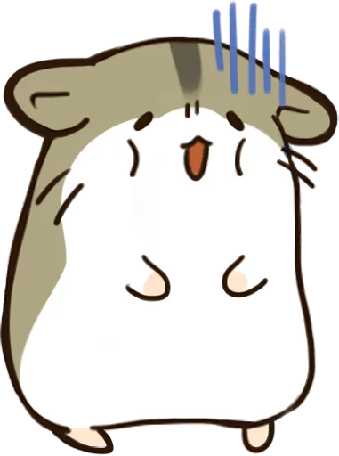 😵 Стикер «hamstamp» для Telegram