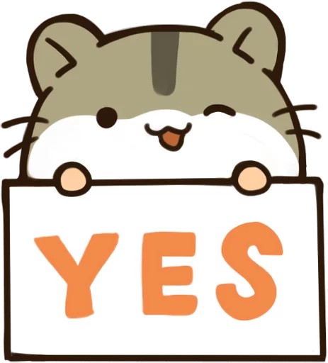👍 Стикер «hamstamp» для Telegram
