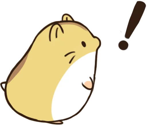 ❗ Стикер «hamstamp» для Telegram