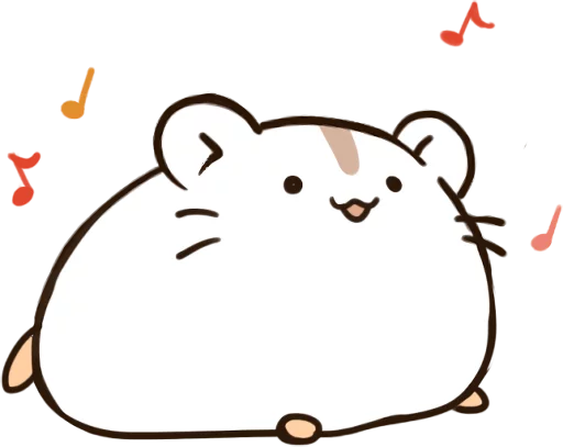 🎵 Стикер «hamstamp» для Telegram