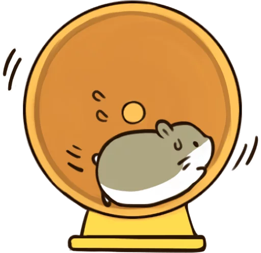🏃‍♂️ Стикер «hamstamp» для Telegram