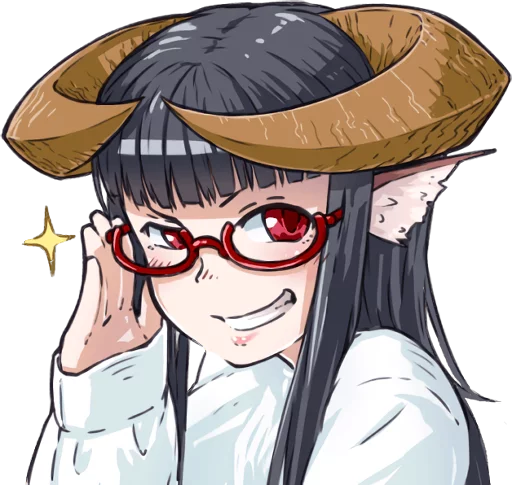 Стикерпак Horned girl&amp;;s collection для Telegram — скачать