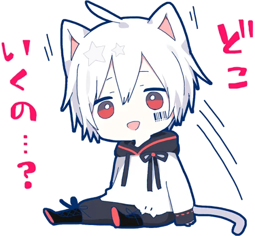 ❓ Стикер «Mafumafu» для Telegram