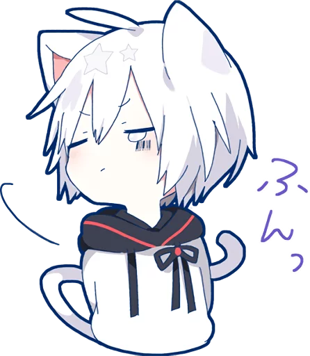 😤 Стикер «Mafumafu» для Telegram