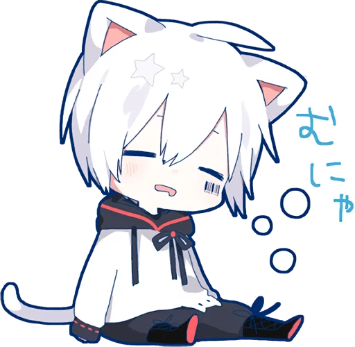 😴 Стикер «Mafumafu» для Telegram