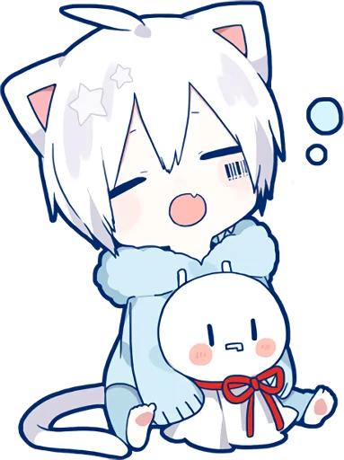 😪 Стикер «Mafumafu» для Telegram
