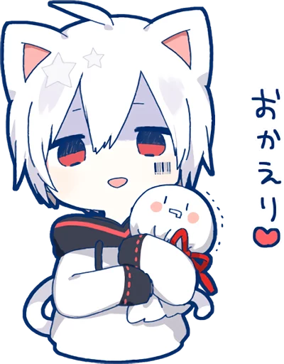 😈 Стикер «Mafumafu» для Telegram