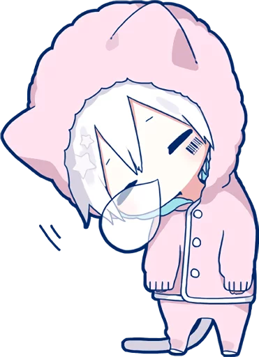😴 Стикер «Mafumafu» для Telegram