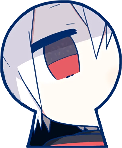 👁️ Стикер «Mafumafu» для Telegram