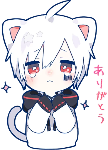 😢 Стикер «Mafumafu» для Telegram