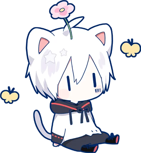 🌸 Стикер «Mafumafu» для Telegram