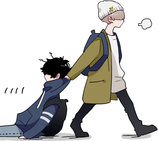 😤 Стикер «Mash and tempered boys TL-EDIT» для Telegram