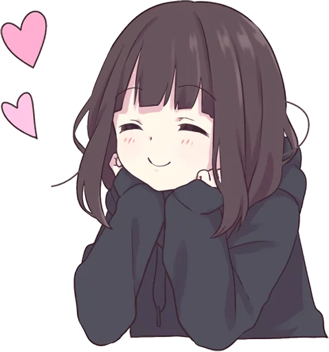 😊 Стикер «Menhera-chan.» для Telegram