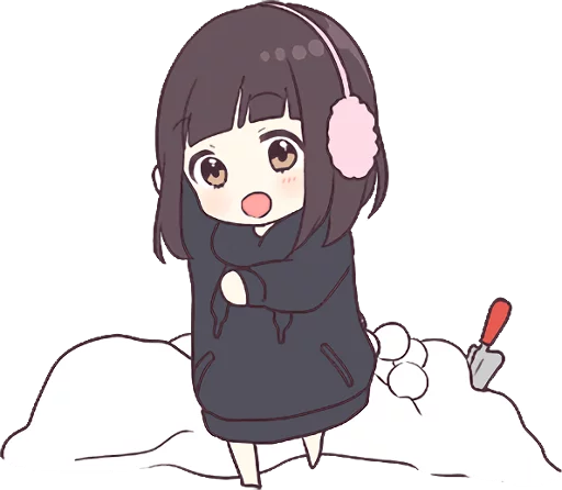 ☺️ Стикер «Menhera-chan. 3 ENG» для Telegram