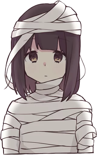 🧟‍♀️ Стикер «Menhera-chan. 3 ENG» для Telegram