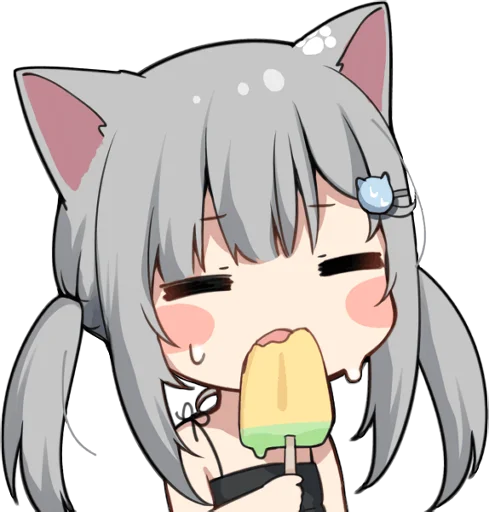 🤤 Стикер «nachonekodayo» для Telegram