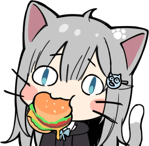 🤤 Стикер «nachonekodayo» для Telegram