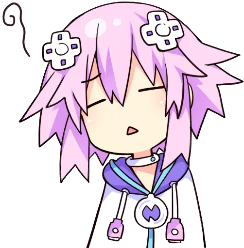 😪 Стикер «Nep-Nep Stickers "Neptune"» для Telegram