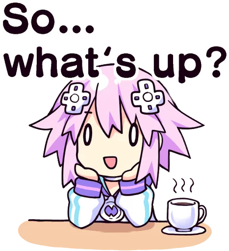 😃 Стикер «Nep-Nep Stickers "Neptune"» для Telegram