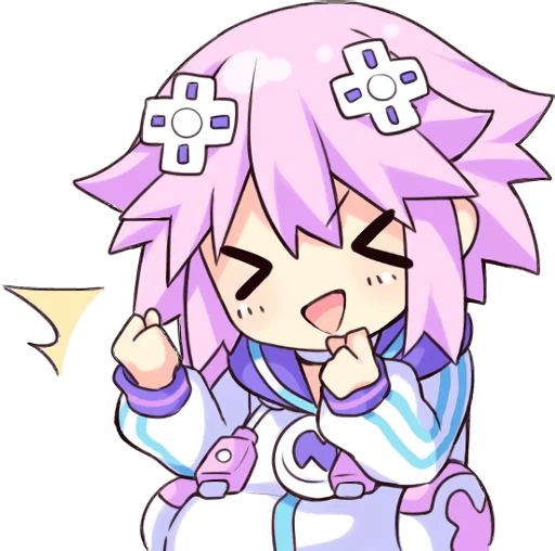 😆 Стикер «Nep-Nep Stickers "Neptune"» для Telegram