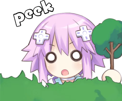 👀 Стикер «Nep-Nep Stickers "Neptune"» для Telegram