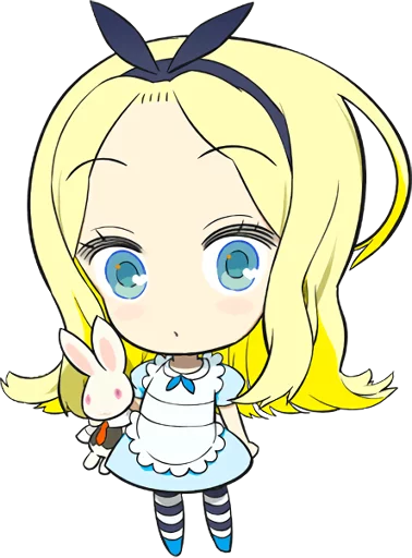 Стикерпак Official Sticker of okama&amp;;s Alice Series для Telegram — скачать