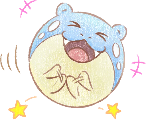 😆 Стикер «Pokémon Daily Greetings» для Telegram