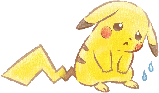 😢 Стикер «Pokémon Daily Greetings» для Telegram