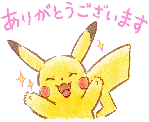 Стикерпак Pokémon Daily Greetings для Telegram