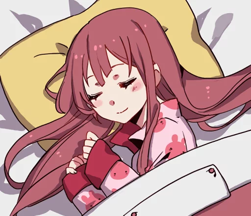 😴 Стикер «Puu&;s Moody Girl 4» для Telegram