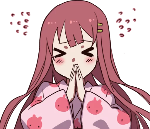 🙏 Стикер «Puu&;s Moody Girl 4» для Telegram