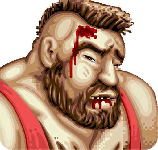 😲 Стикер «STREET FIGHTER II» для Telegram