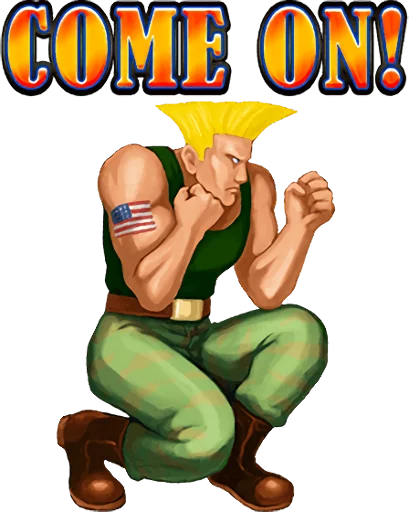 🗣 Стикер «STREET FIGHTER II» для Telegram