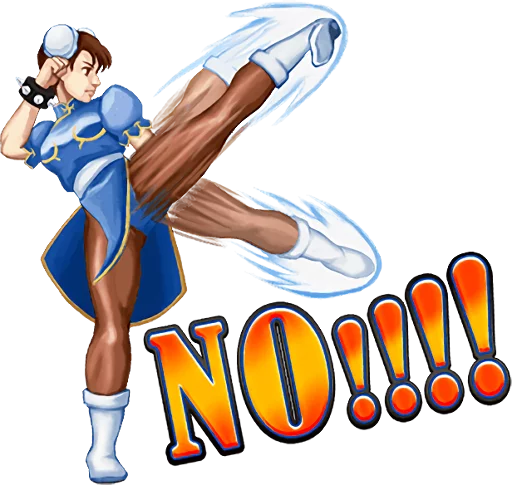 🙊 Стикер «STREET FIGHTER II» для Telegram