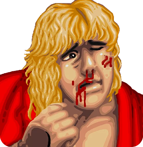 😲 Стикер «STREET FIGHTER II» для Telegram