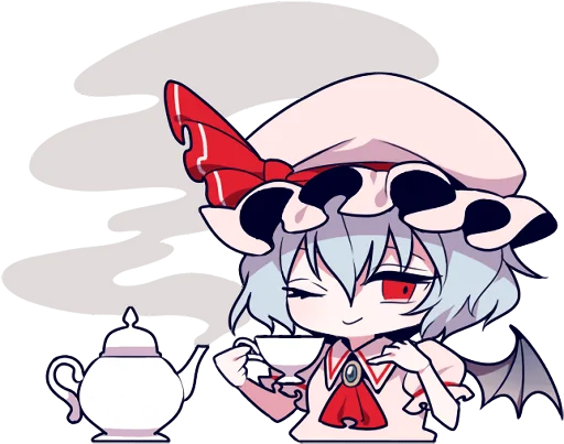 😌 Стикер «Touhou Project Engraved Book» для Telegram