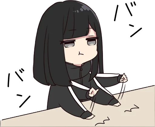 😡 Стикер «Yurudara-chan» для Telegram