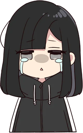 😢 Стикер «Yurudara-chan» для Telegram