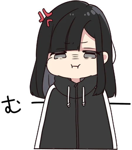 😒 Стикер «Yurudara-chan» для Telegram