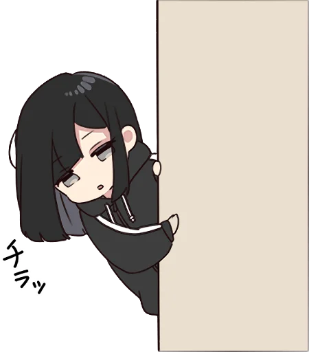 👀 Стикер «Yurudara-chan» для Telegram