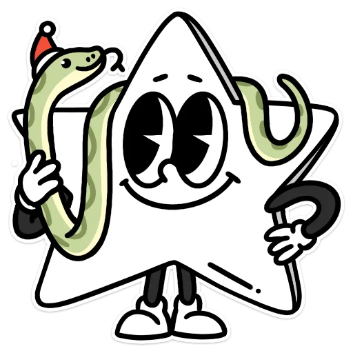 🐍 Стикер «Linky Emotions» для Telegram
