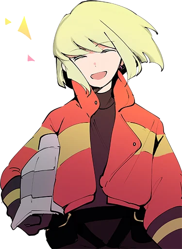 😄 Стикер «Lio Fotia • Promare • Fan arts» для Telegram