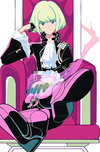 😤 Стикер «Lio Fotia • Promare • Fan arts» для Telegram