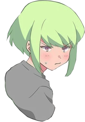 😒 Стикер «Lio Fotia • Promare • Fan arts» для Telegram