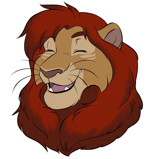 😋 Стикер «Lion Life» для Telegram