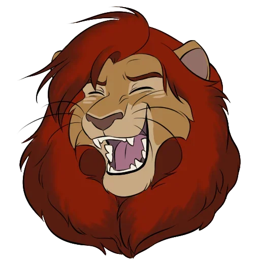🤪 Стикер «Lion Life» для Telegram