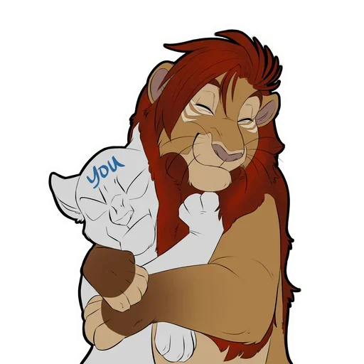 😗 Стикер «Lion Life» для Telegram