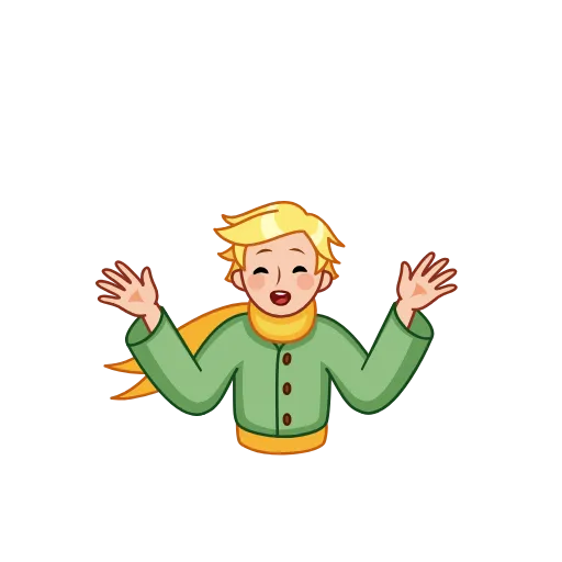 👋 Эмодзи «Little Prince» для Telegram