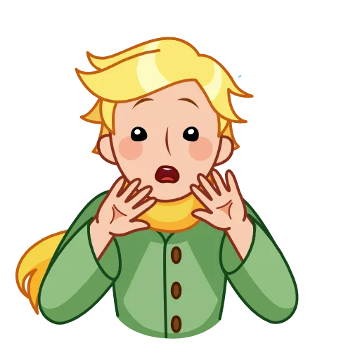 😨 Эмодзи «Little Prince» для Telegram