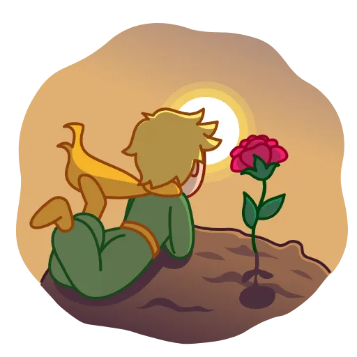 😍 Эмодзи «Little Prince» для Telegram